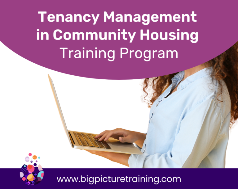 The Tenancy Management in Community Housing training program