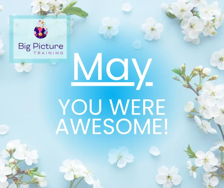May monthly round up from big picture training featured image